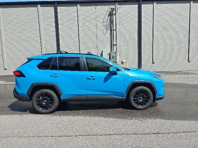 Used 2021 Blue Toyota LE image 2