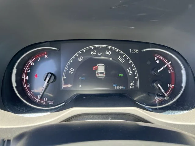 Used 2025 Blue Toyota XLE image 12