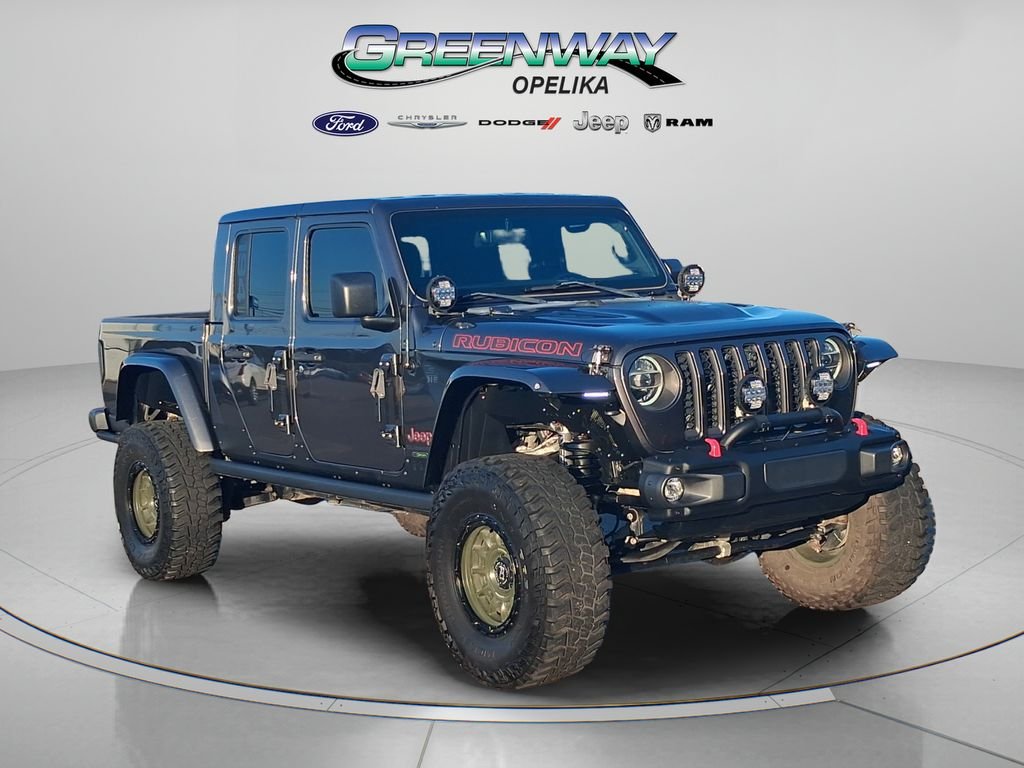 Used 2021 Gray Jeep Rubicon image 1