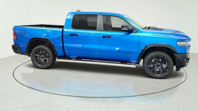 New 2026 Hydro Blue Pearl-Coat Exterior Paint RAM Laramie image 27