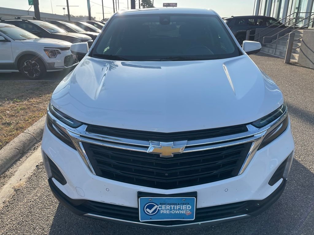 Used 2022 Chevrolet Equinox LT with VIN 3GNAXKEVXNL255076 for sale in Mission, TX