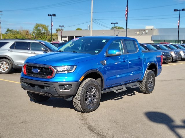 Certified Used 2022 Blue Metallic Ford Lariat image 36