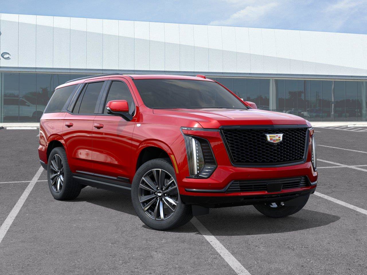 New 2026 Radiant Red Tintcoat Cadillac Sport image 7