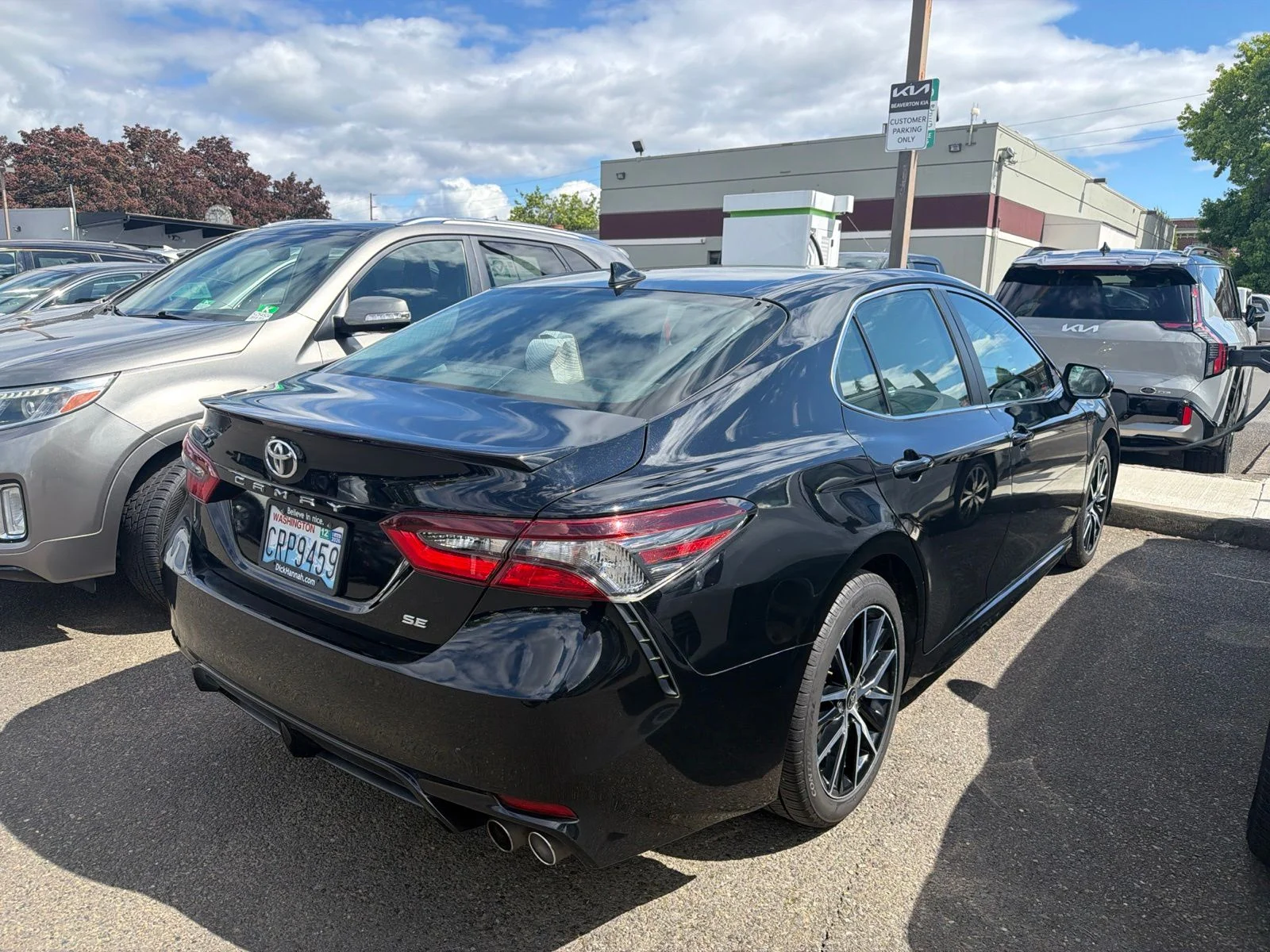 Used 2023 Black Toyota SE image 4