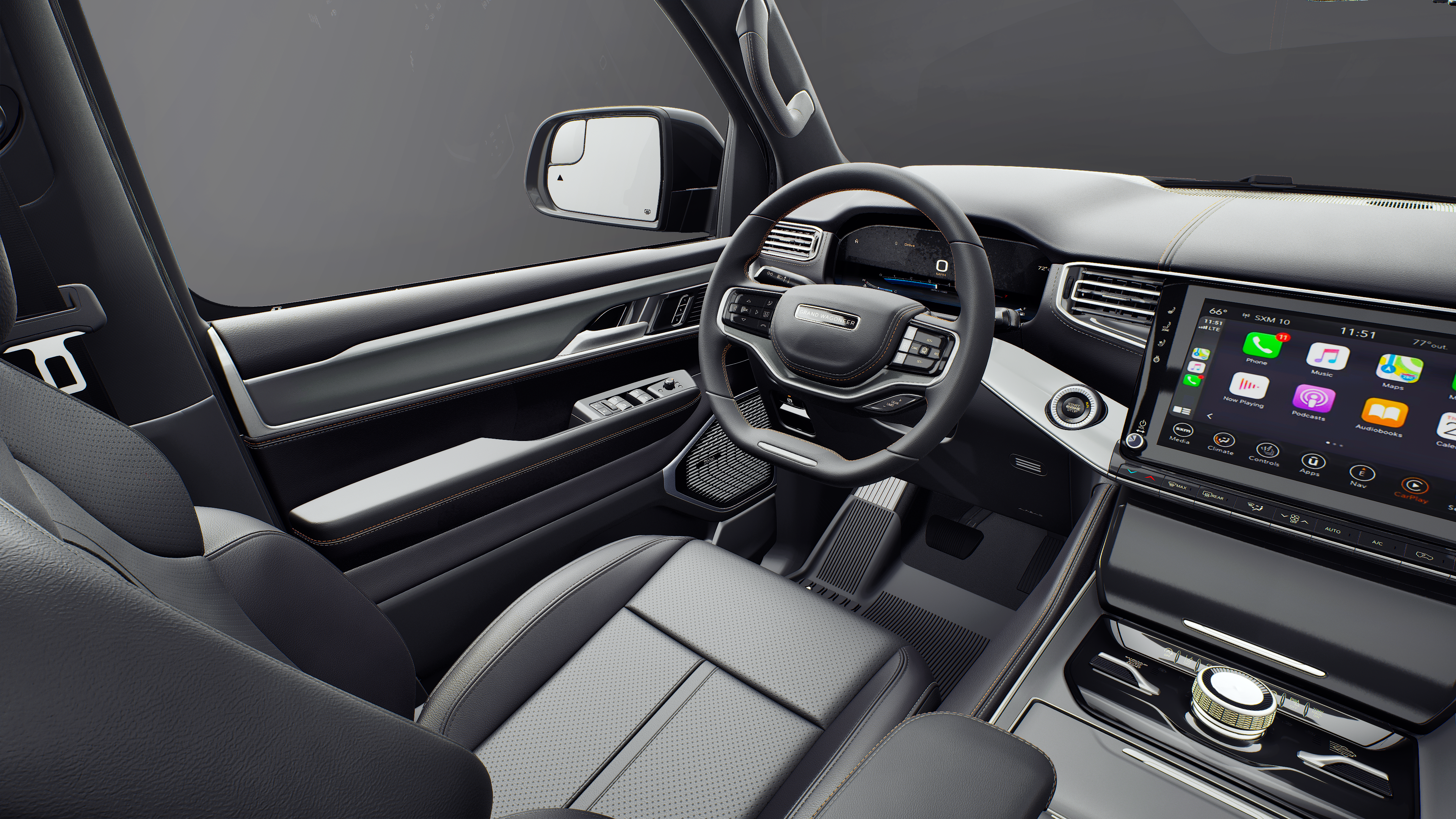 New 2027 High Gloss Black Paint Jeep Grand Wagoneer image 8