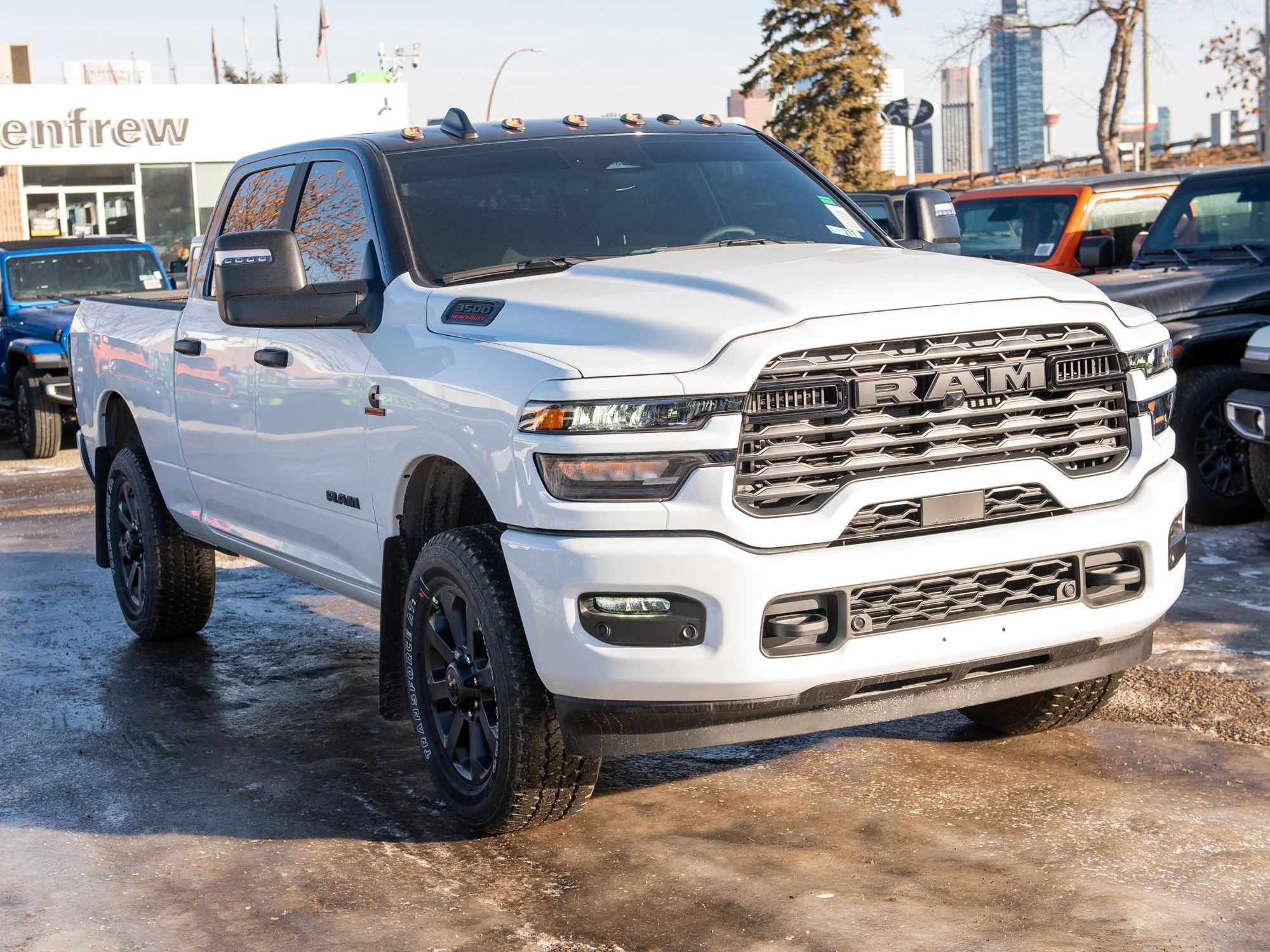 New 2026 White RAM Big Horn* image 6