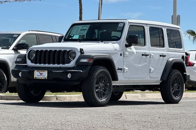 New 2026 Bright White Clear-Coat Exterior Paint Jeep Sport S image 7