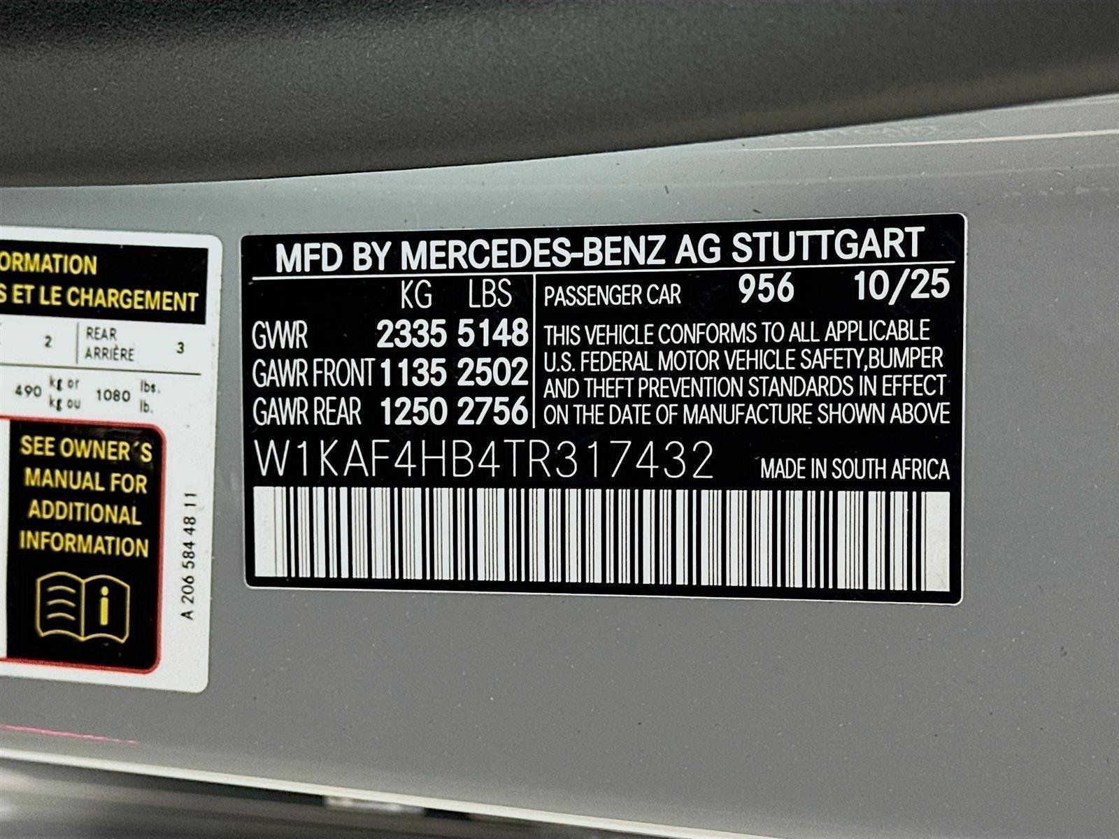 Used 2026 MANUFAKTUR Alpine Grey Mercedes-Benz C 300 image 43