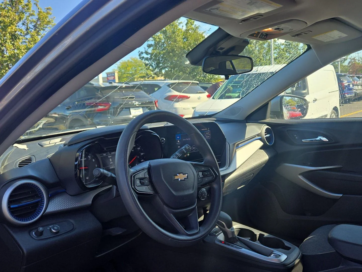 Used 2024 Sterling Gray Metallic Chevrolet LS image 3