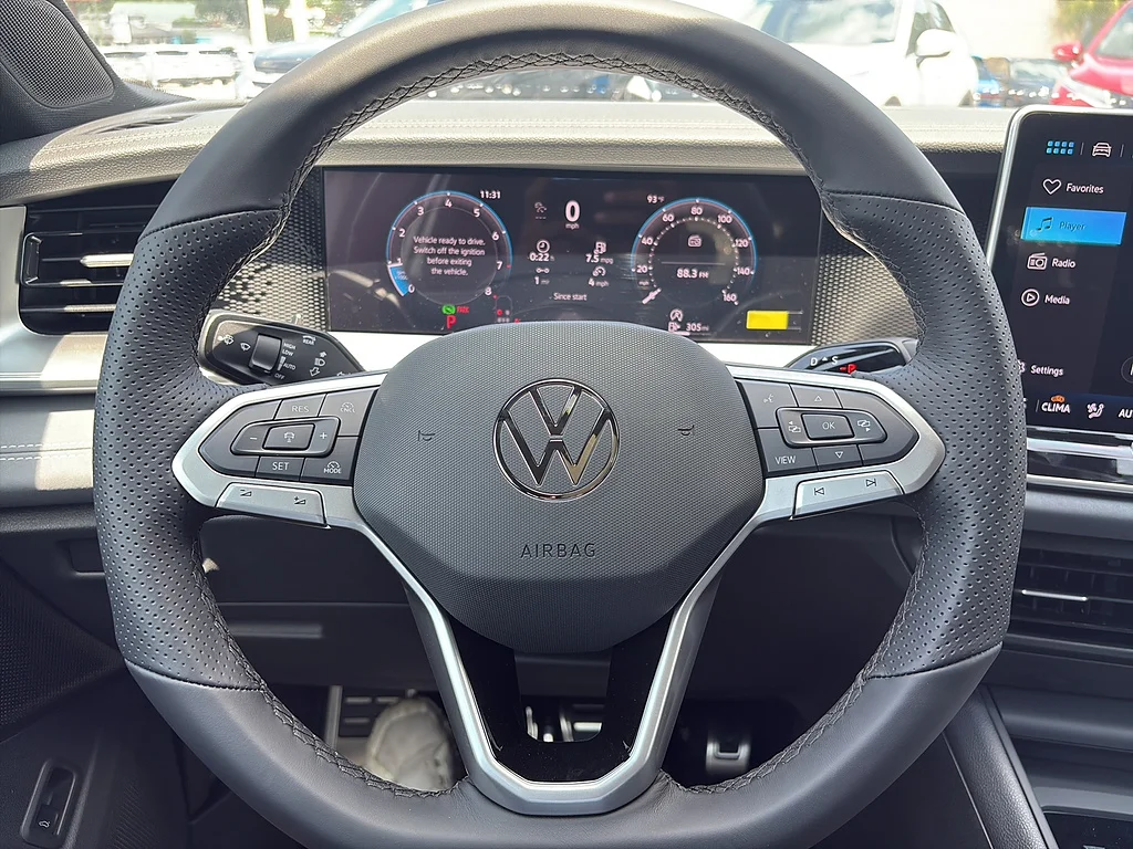 New 2026 Sandstone Volkswagen SE R-Line Black FWD image 19