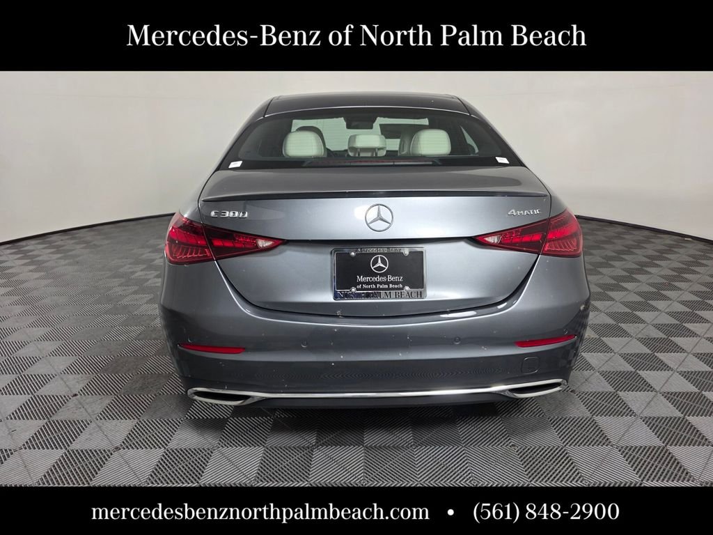 New 2026 Selenite Grey Metallic Mercedes-Benz C 300 image 5