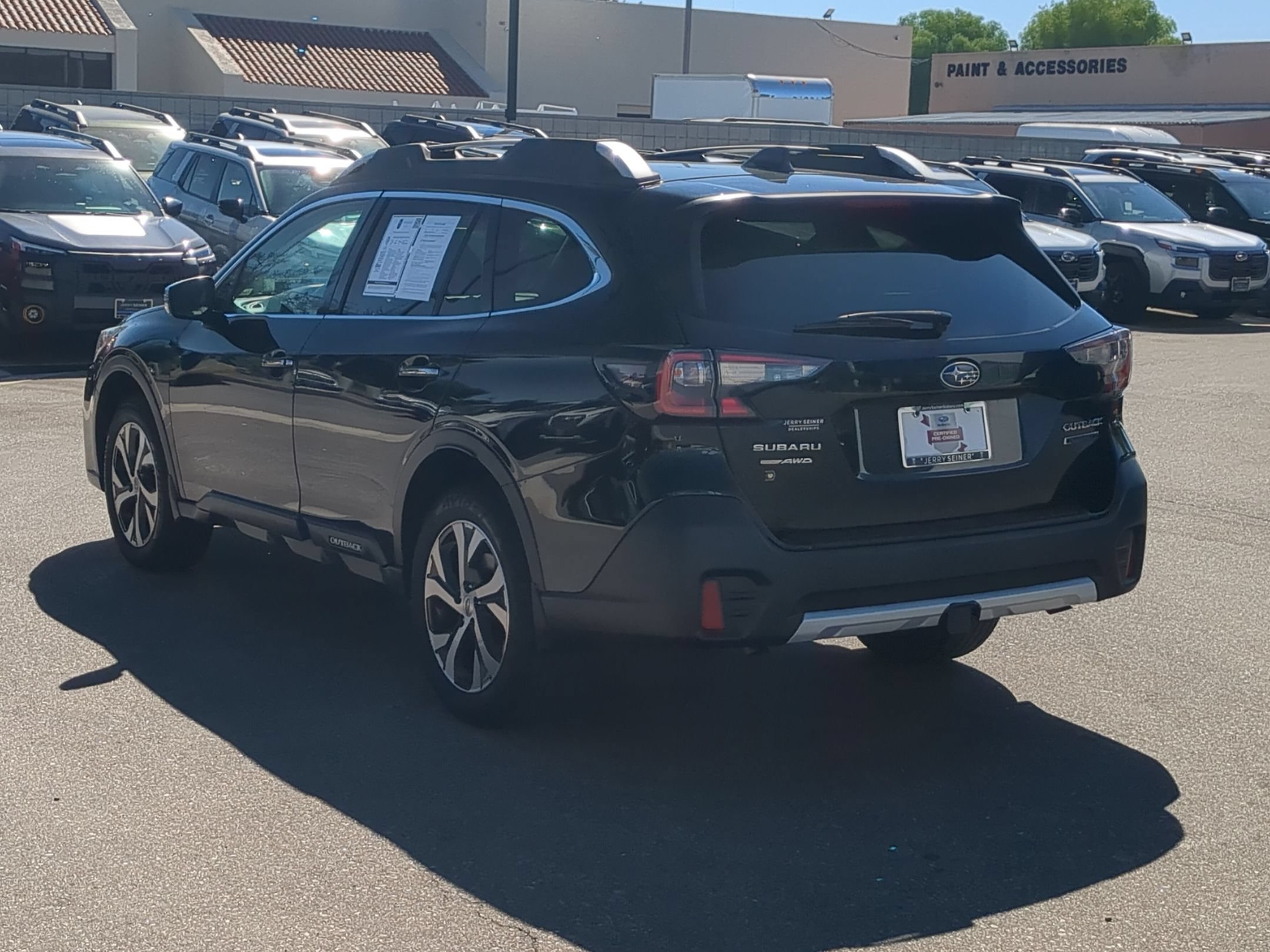 Certified Used 2021 Crystal Black Silica Subaru Touring XT image 3