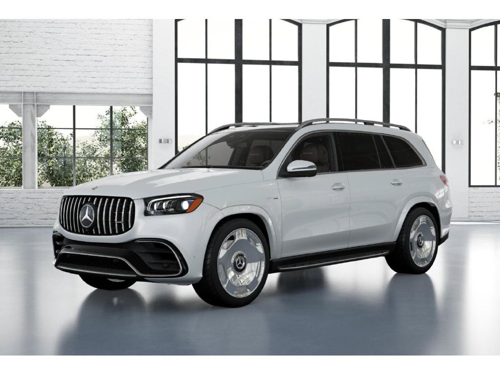 New 2026 MANUFAKTUR Moonlight White Metallic Mercedes-Benz AMG® GLS 63 4MATIC+ SUV image 81