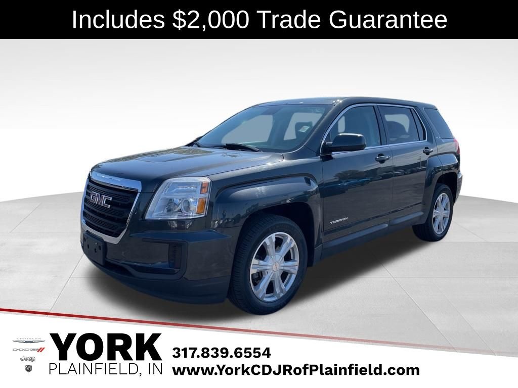 Gray 2017 GMC Terrain SLE1 SUV / Crossover Front-Wheel Drive 6-Speed Automatic