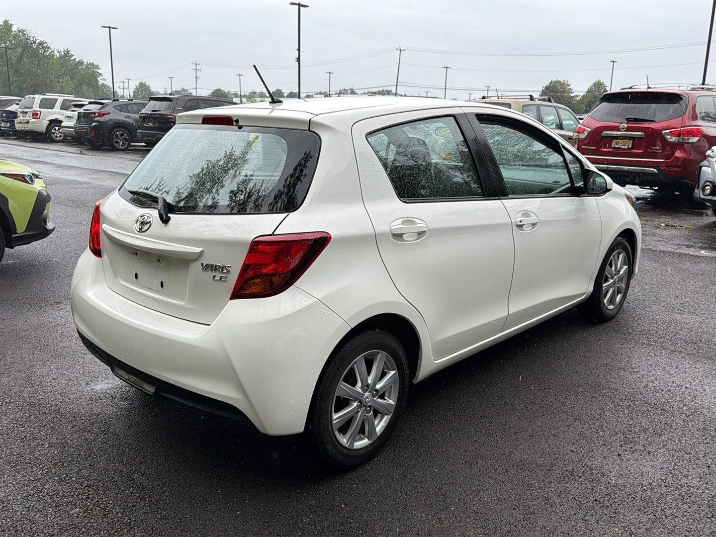Used 2017 Super White Toyota LE image 8