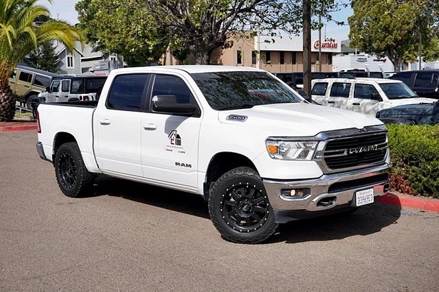 Used 2021 White Ram Big Horn/Lone Star image 2