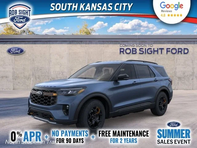 New 2026 Vapor Blue Metallic Ford Tremor® image 1