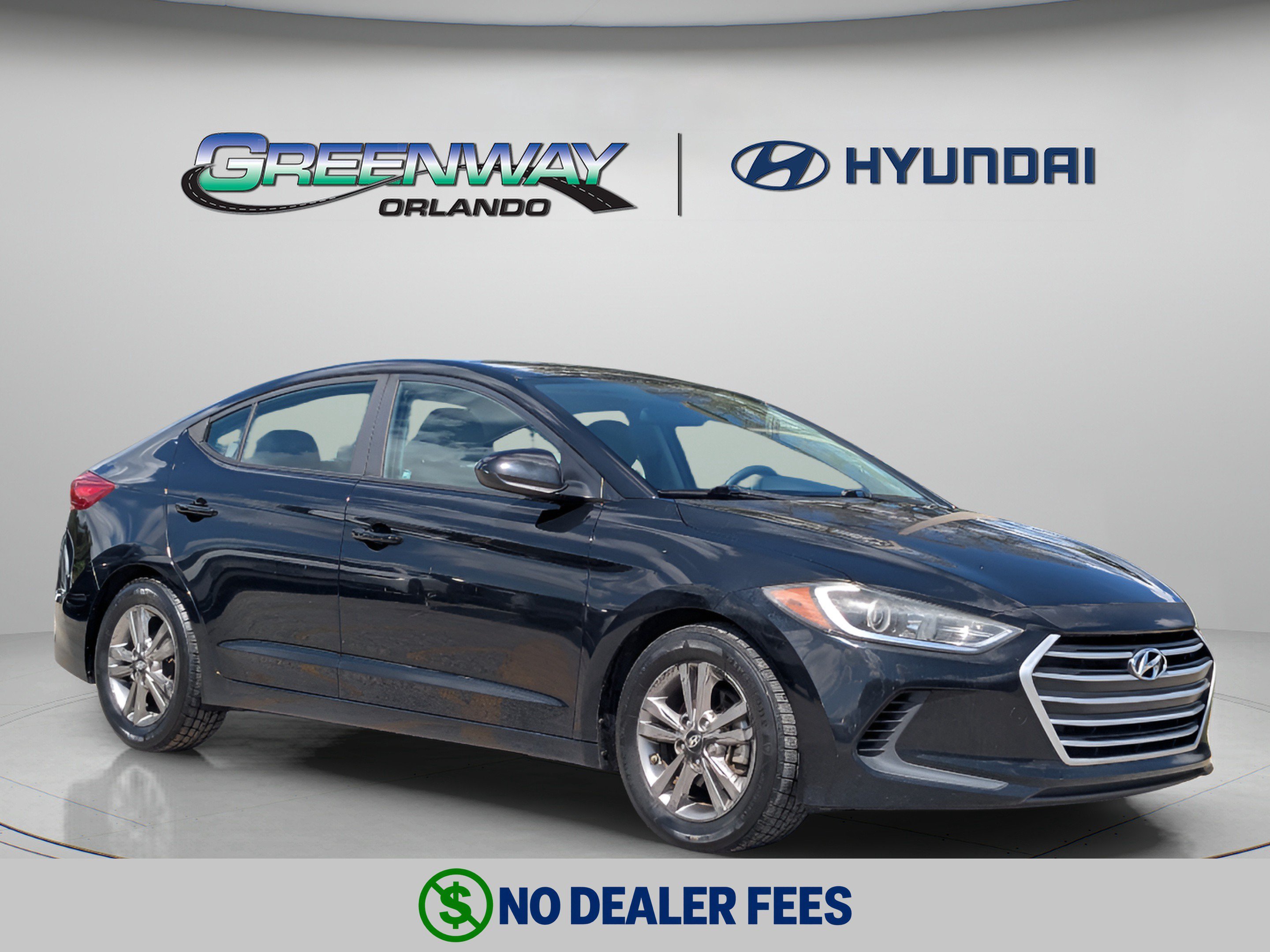 Used 2017 Black Noir Pearl Hyundai SE image 1