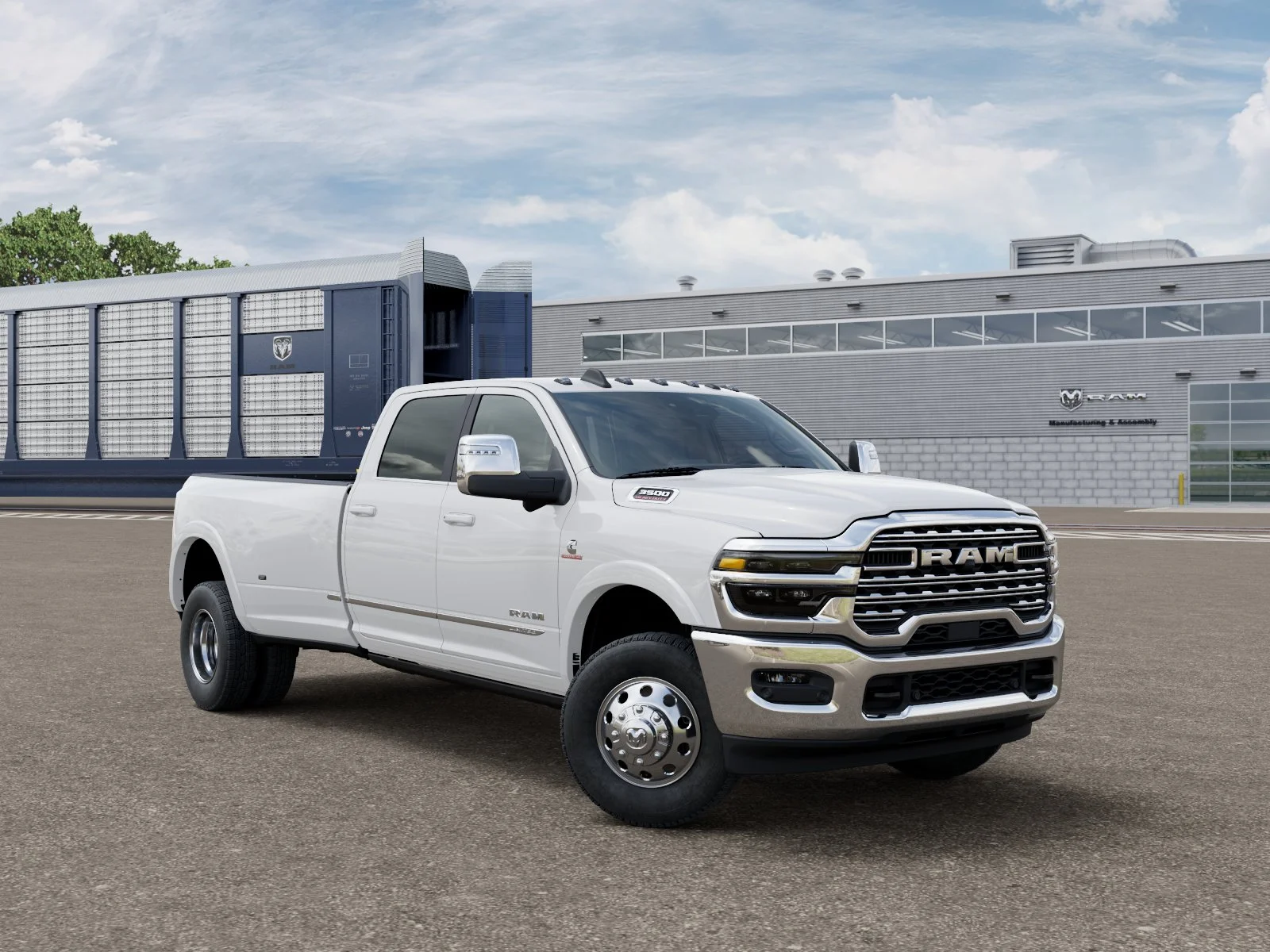 New 2027 Bright White Clearcoat RAM Limited image 5