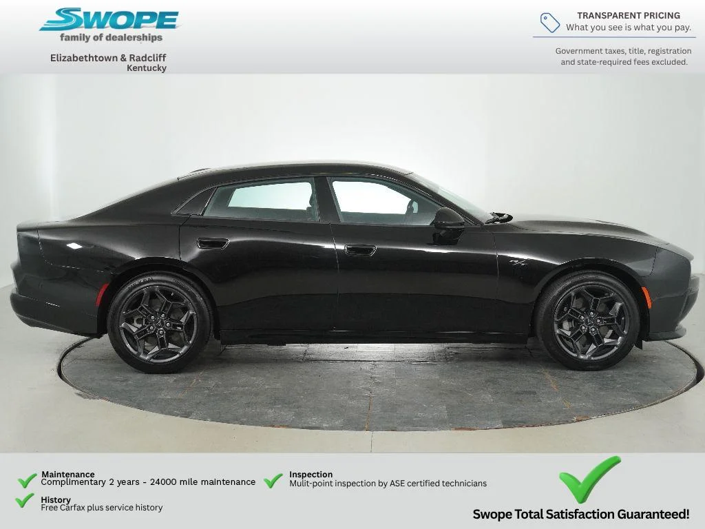 New 2026 Diamond Black Crystal Pearlcoat Dodge R/T Plus image 2