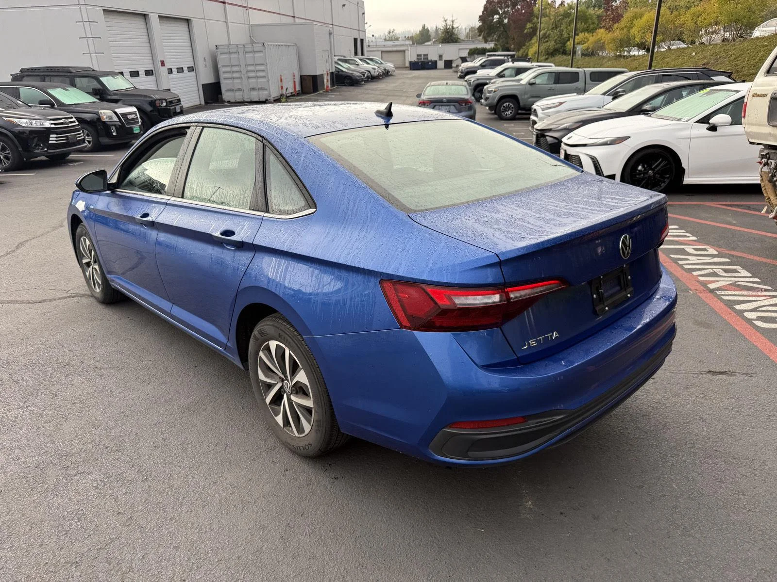 Used 2024 Rising Blue Metallic Volkswagen S image 3