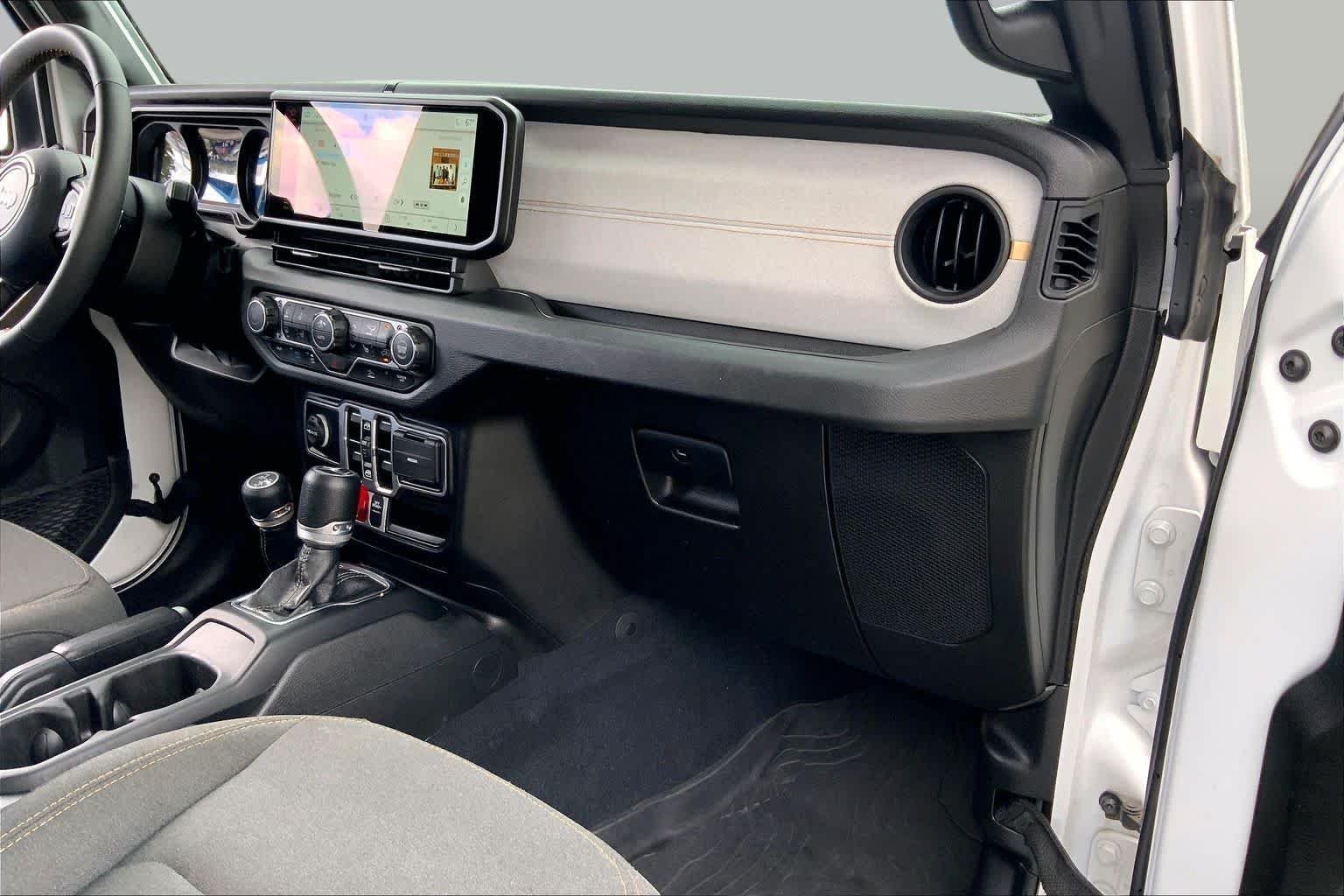 Used 2024 Bright White Clearcoat Jeep Willys image 19