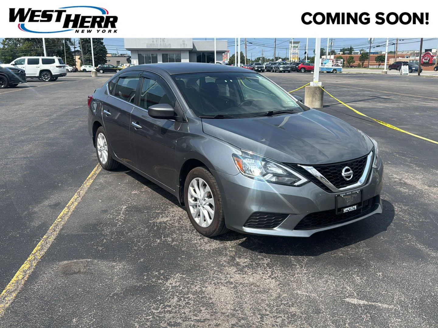 Used 2019 Gun Metallic Nissan SV image 1