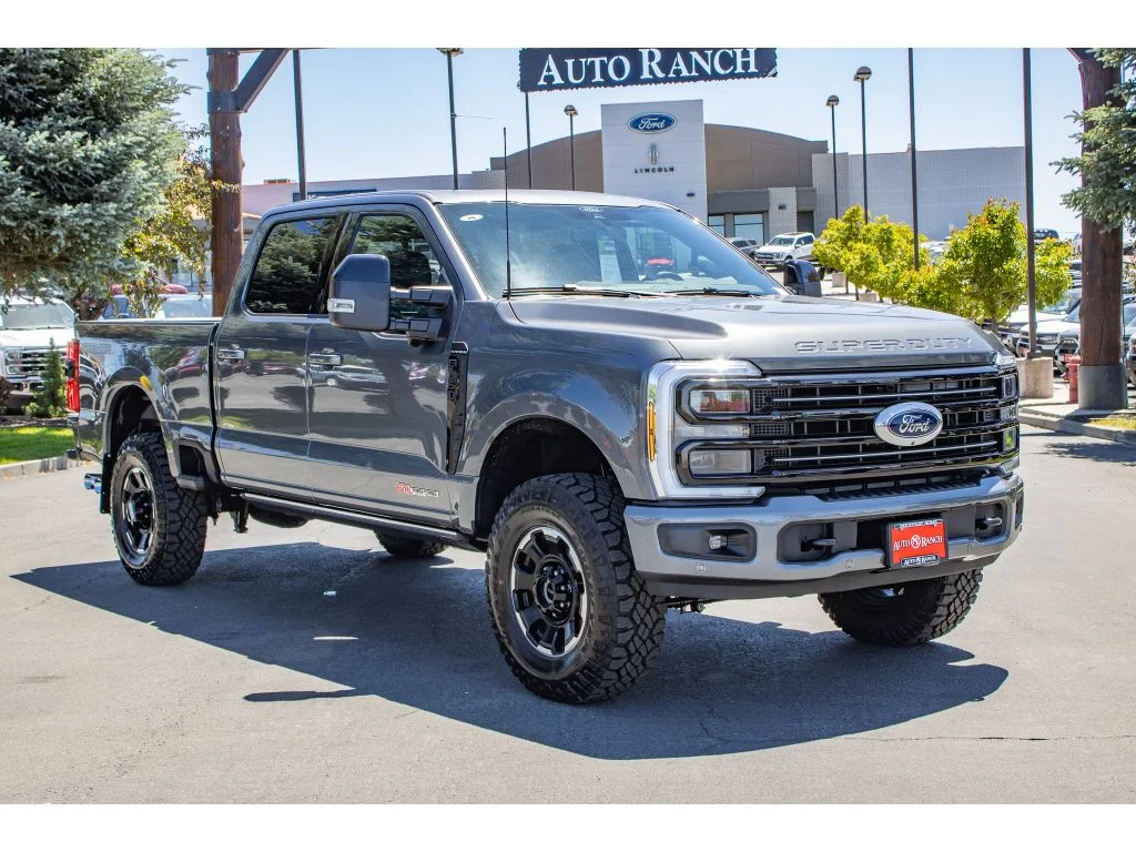 New 2026 Carbonized Gray Metallic Ford Platinum image 3