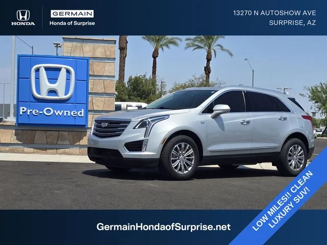 Used 2017 Radiant Silver Metallic Cadillac Luxury image 1