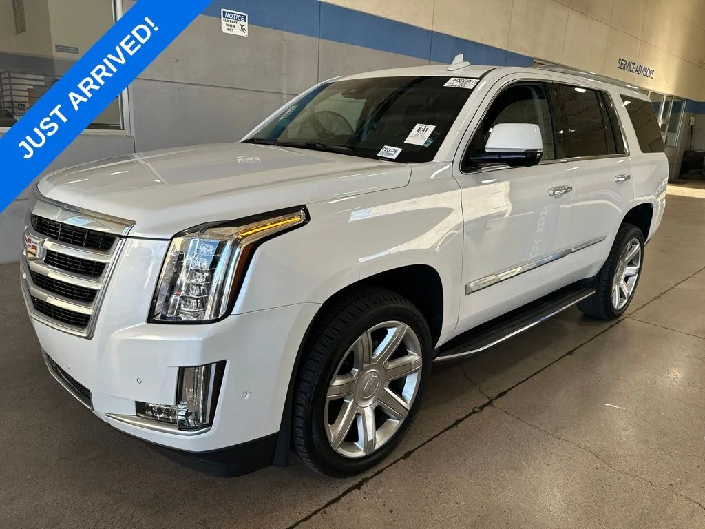 Used 2019 Crystal White Cadillac Luxury image 1