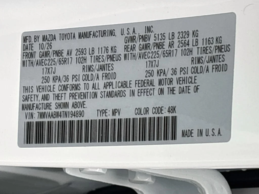 New 2026 Wind Chill Pearl Mazda Preferred AWD image 33