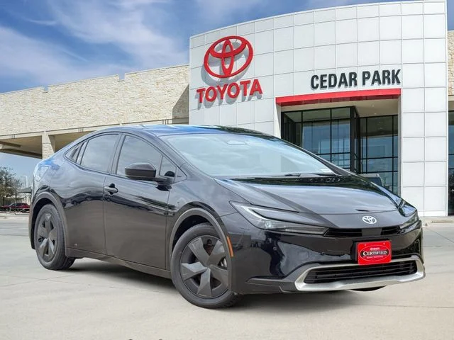 Certified Used 2025 Black Toyota SE image 1