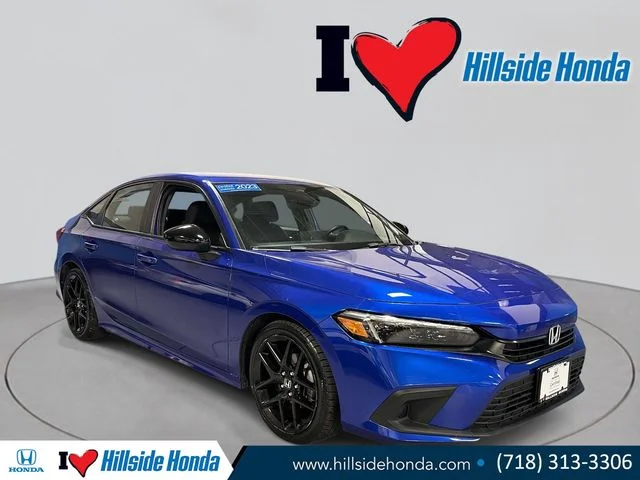 Certified Used 2023 Aegean Blue Metallic Honda 2.0L 4D SPORT image 6