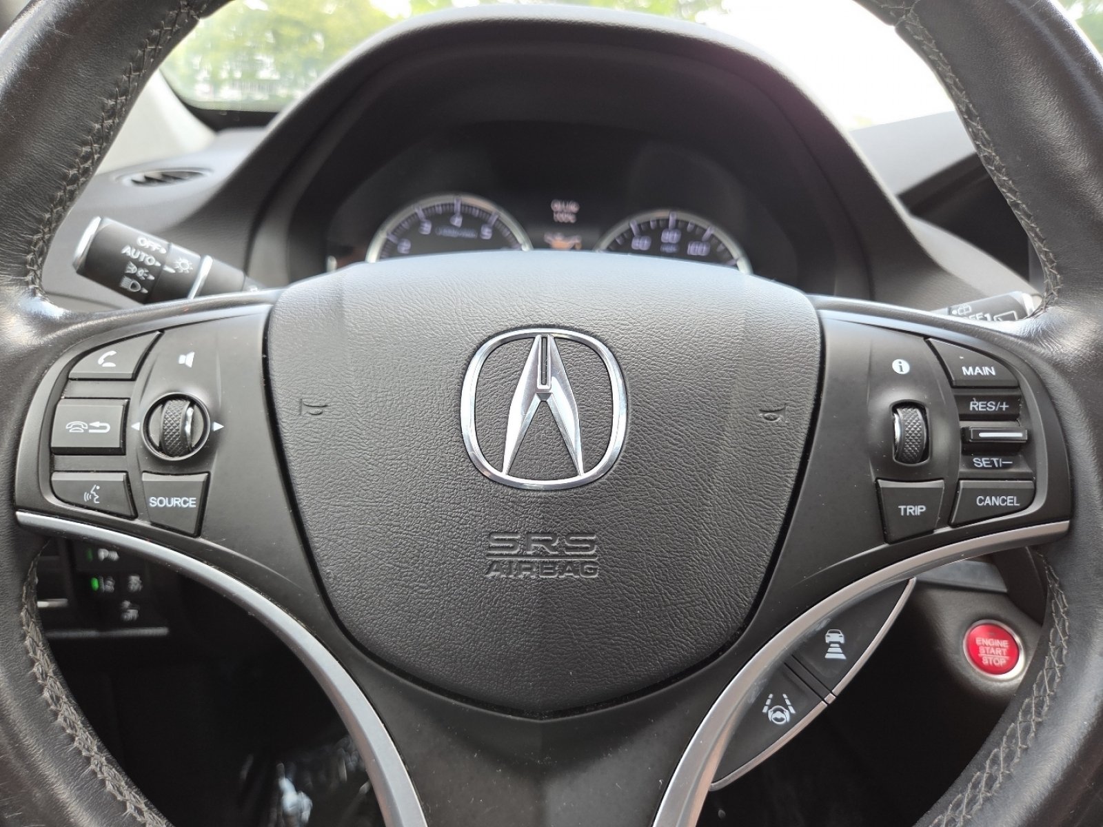 Used 2019 Majestic Black Pearl Acura 3.5L Technology Pkg w/Entertainment Pkg image 32