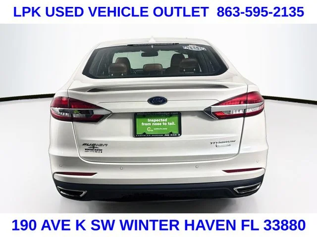 Used 2020 White Ford Titanium image 5