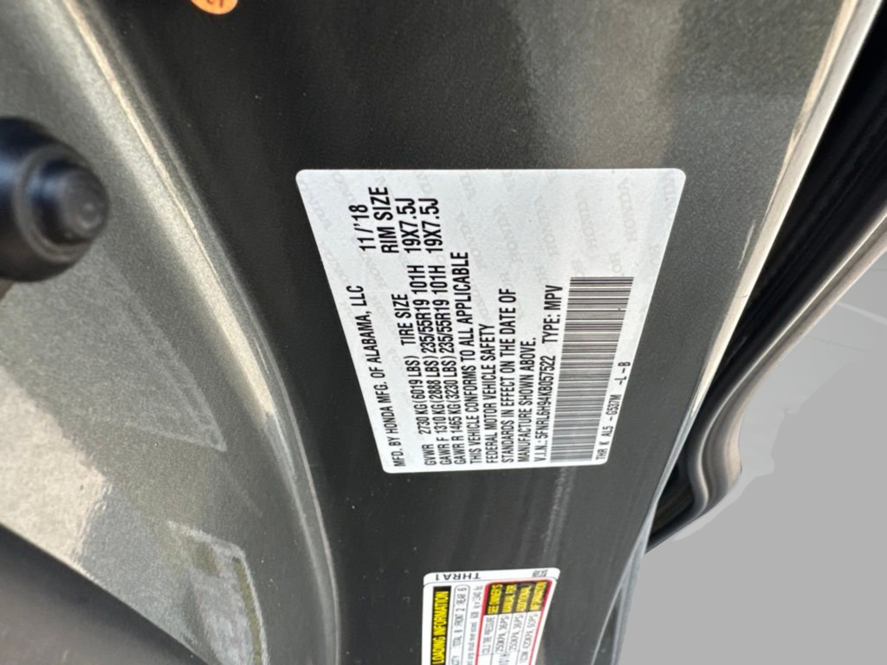 Used 2019 Pewter Metallic Honda Elite image 23