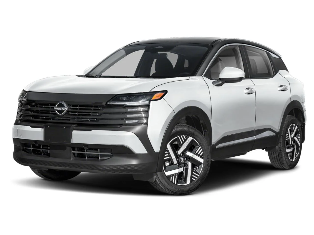 New 2026 Aspen White Tricoat/Super Black Nissan SV image 1
