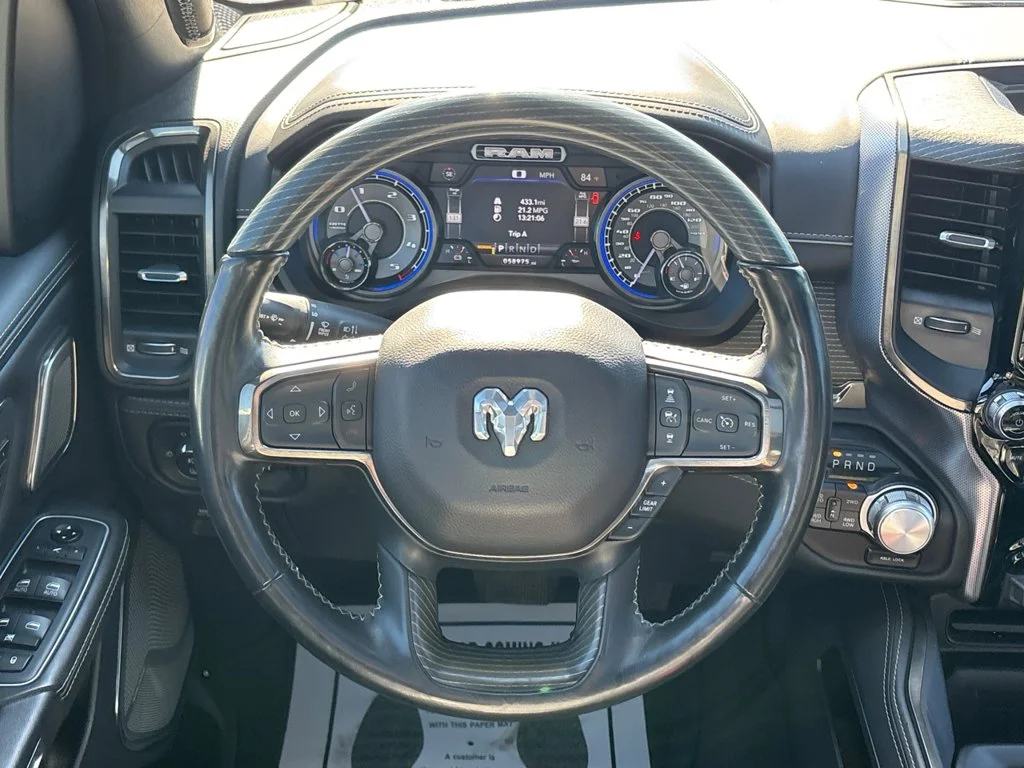Used 2020 Bright White Clearcoat Ram Limited image 25