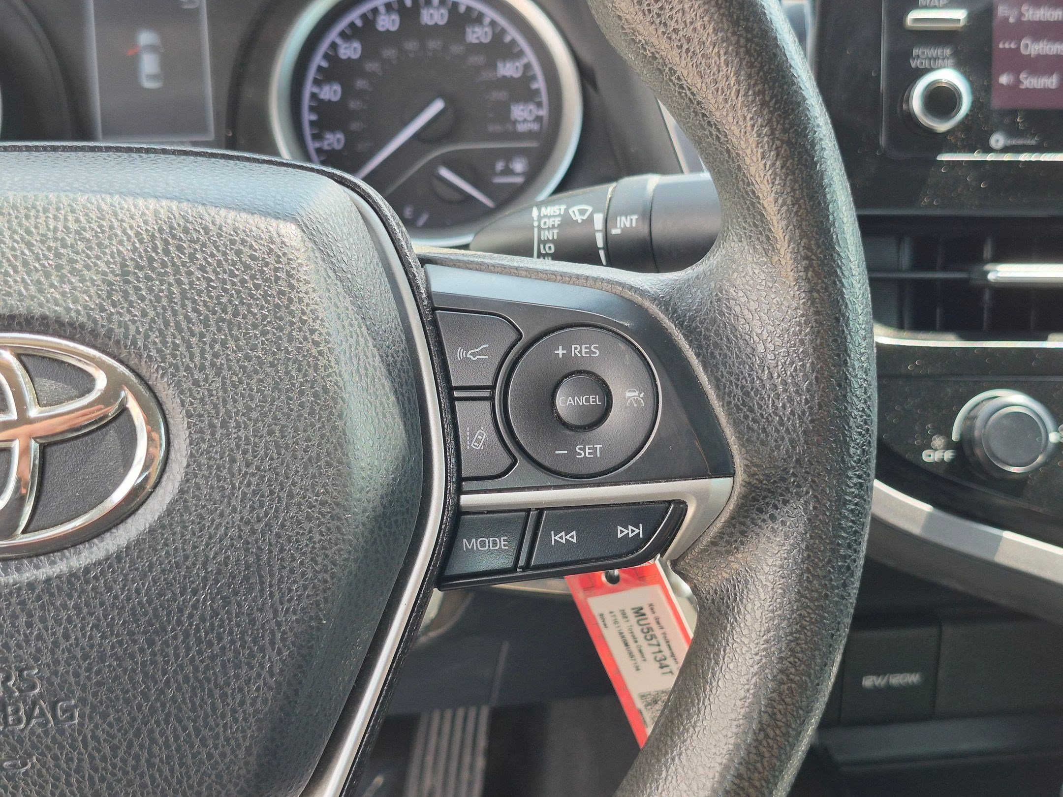 Used 2021 Celestial Silver Metallic Toyota LE image 17