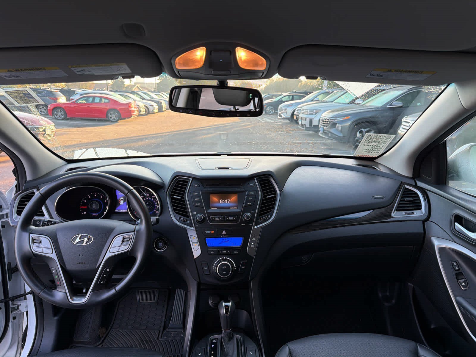Used 2016 Frost White Pearl Hyundai  image 7