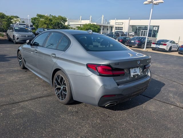 Certified Used 2023 Skyscraper Grey Metallic BMW 530i image 2