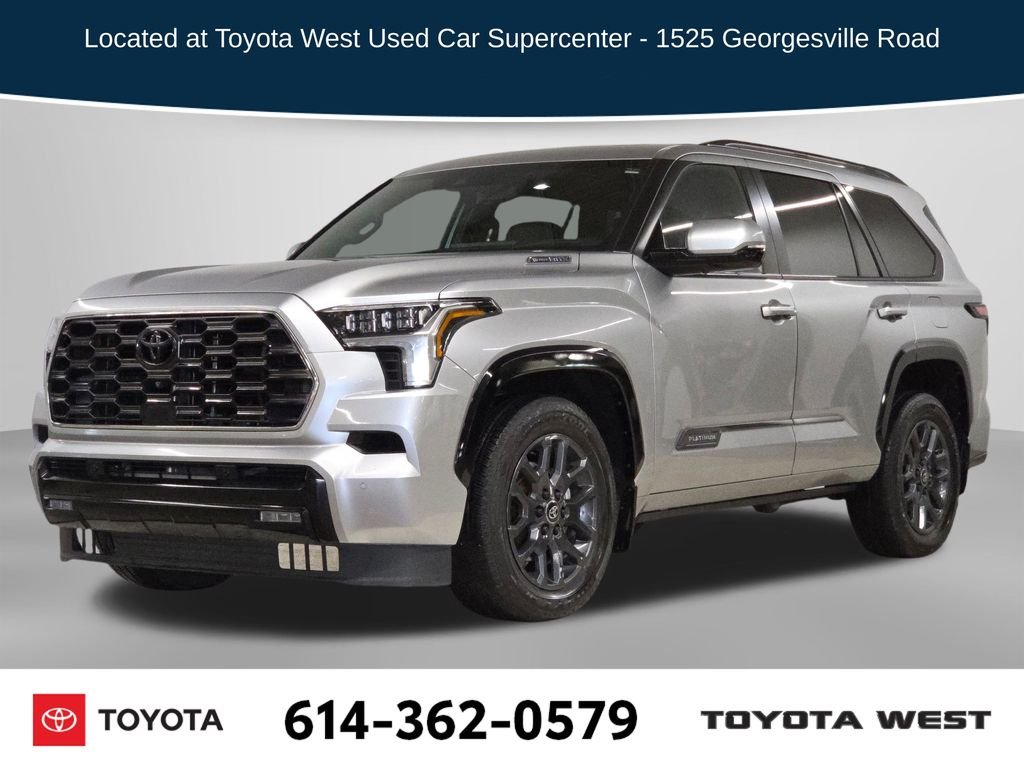 Used 2025 Silver Toyota Platinum image 1