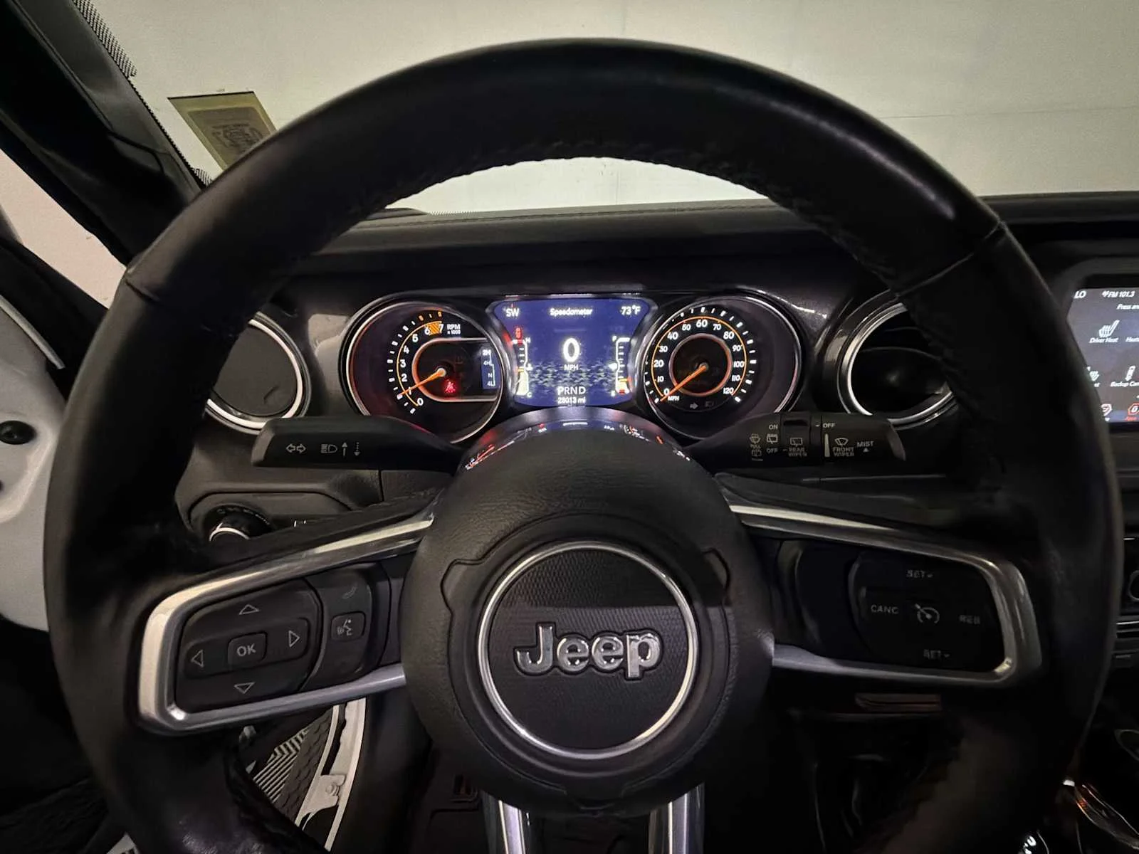 Used 2021 Bright White Clearcoat Jeep Unlimited Sahara Altitude image 13