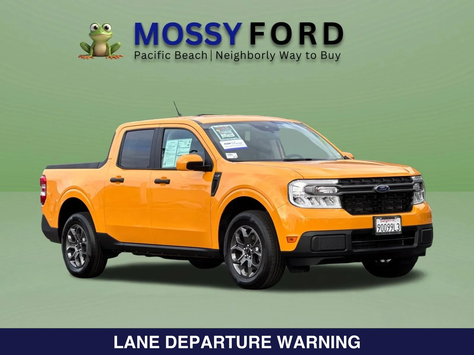 Certified Used 2022 Orange Ford XLT image 2