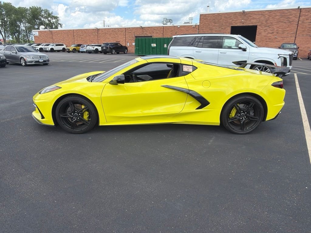 Used 2020 Yellow Chevrolet Stingray image 1