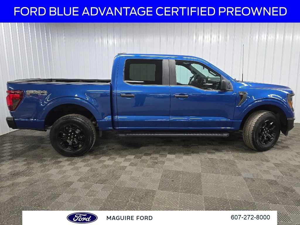 Used 2024 Blue Ford STX image 3