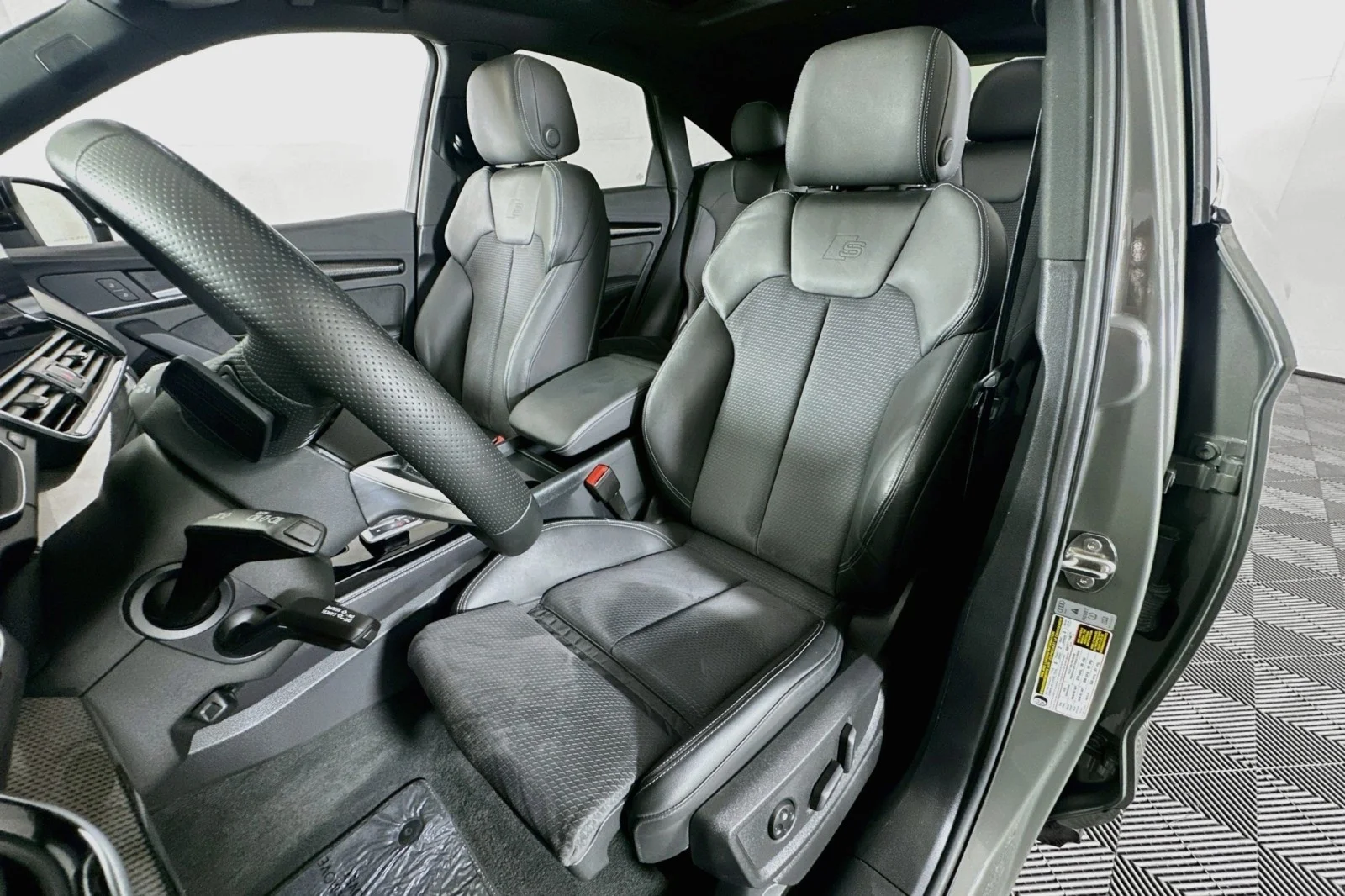 Used 2023 Chronos Gray Metallic Audi Premium Plus image 17