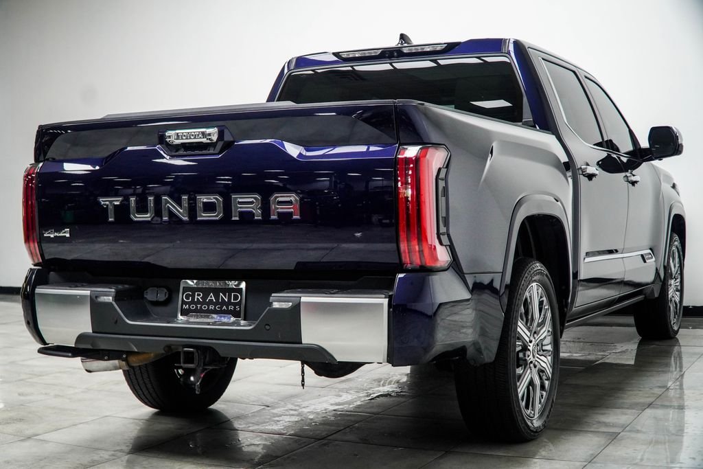 Used 2022 Blue Toyota Capstone image 13