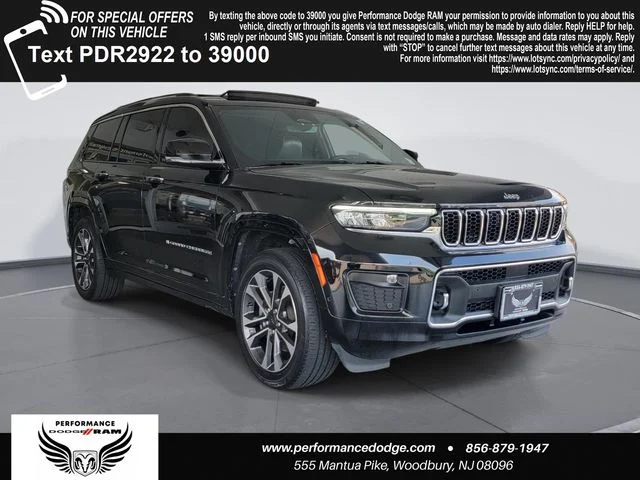 Certified Used 2023 Black Jeep Overland image 1