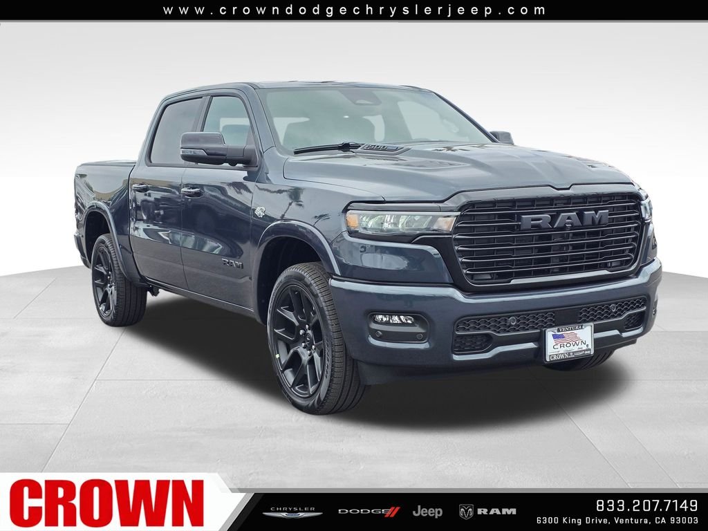 New 2026 Forged Blue Metallic Exterior Paint RAM Laramie image 3